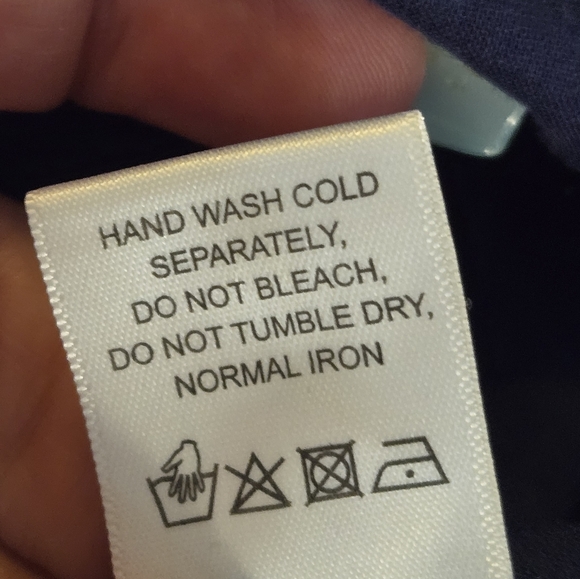 CELINA MOON Blue and White Flamingo Print Festival Skirt Small (5593) - Picture 6 of 6